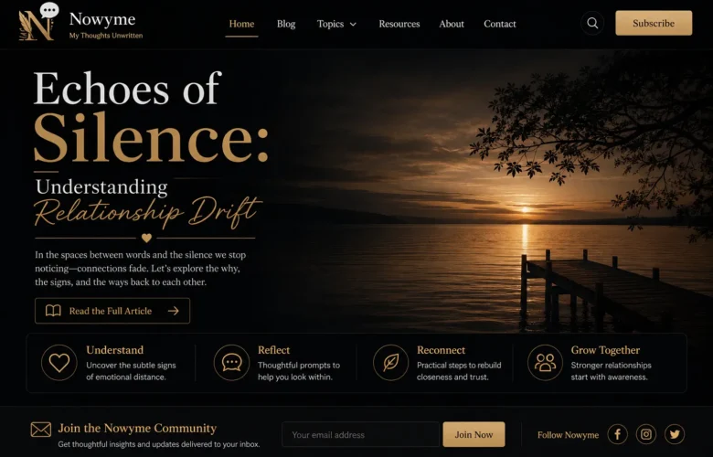 Echoes of Silence: Understanding Relationship Drift
