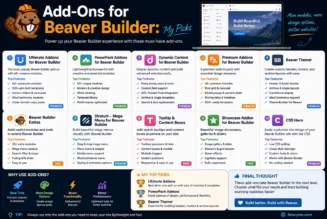 Add-Ons for Beaver Builder: My Picks