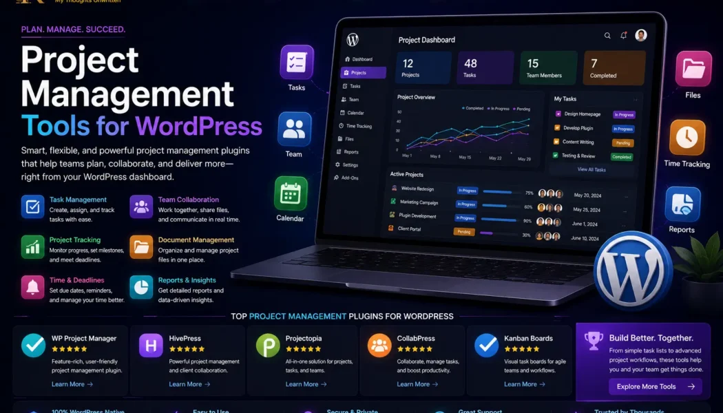 Top Project Management Tools for WordPress
