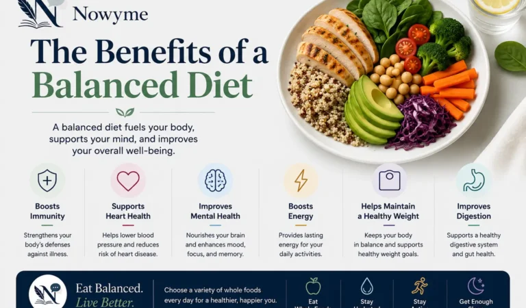 The benefits of a balanced diet