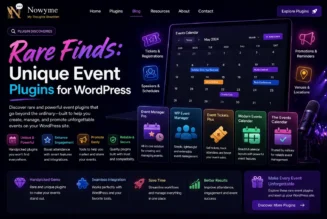 Rare Finds: Unique Event Plugins for WordPress